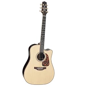 Guitare Takamine DREADNOUGHT CUTAWAY Electro - Les Beatles, Paul McCartney, John Lennon, RIngo Starr, George Harrison
