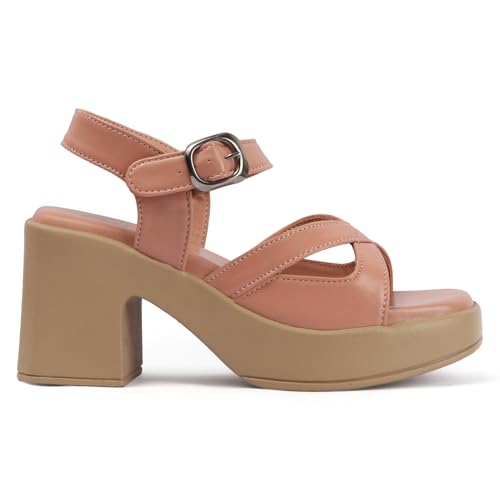 Image of Colo Comfortable & Stylish, Cushioned Footbed Block Heel Sandal for Womens and Girls /Sandal For Women