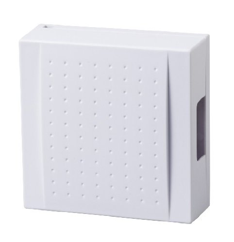 Heidemann Zweiklang-Gong Ceres weiß, Wind Chime, 11.5 cm x 11.5 cm x 4 cm