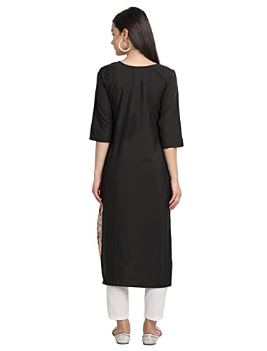 Image of Women's Crepe Straight Kurta