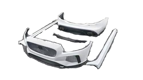 Body Kit front rear bumper Grill Mask Compatible For Land Compatible For Rover Compatible For Jaguar Compatible For XF XFL 2016-19 upgrade to SVR side skirt tail wing Car Accessories