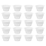 OUNONA 20 Stück Speibeckenfilter, Ersatzsiebbeutel für Zahnarztpraxen und Waschbecken, Einwegfilter