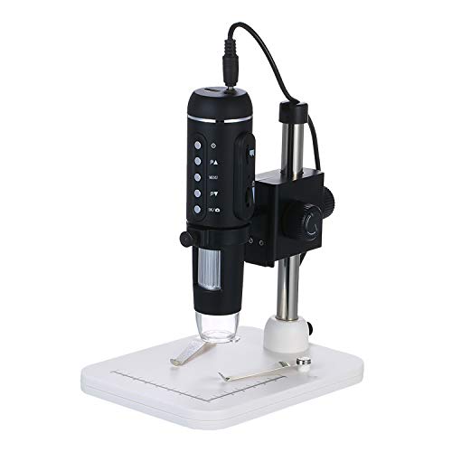 KKmoon 1000X Magnification 5M Pixels USB Digital Microscope with Stand Desktop Magnifier Magnifying