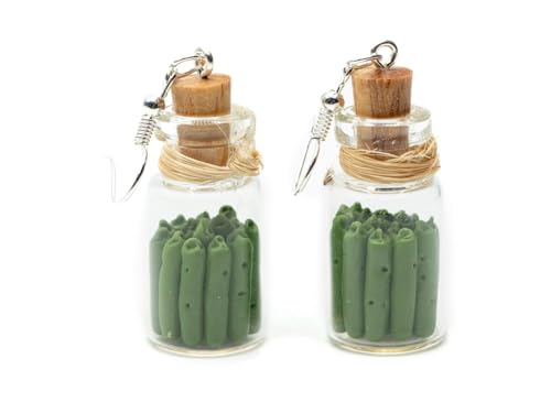 Boucles d'oreilles cornichons Miniblings le cadeau fait main idéal pour amoureuse d'insolite