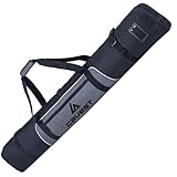 cavest Borsa da sci imbottita impermeabile, rinforzata da 1,70 e 1,90, custodia sci e bastoni. (1,90 m)