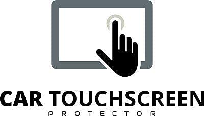 Image of TPU 9H Unbreakable Glossy Finish Screen Protector Compatible With Hyundai Alcazar (10.25 Inch) 2021-23 Model Car Touch Screen Infotainment Navigation System-Transparent