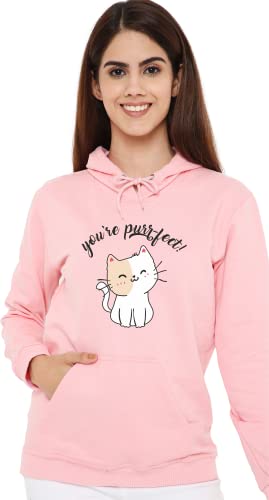 Image of BE SAVAGE Women's Purrfect Hoodie Suitable for Summer & Winter
