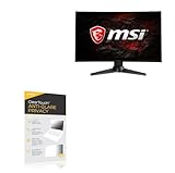 BoxWave Screen Protector Compatible with MSI Optix MAG24C Monitor (24 in) - ClearTouch Anti-Glare Privacy (2-Pack), Privacy Screen Protector Flexible Film Anti-Glare