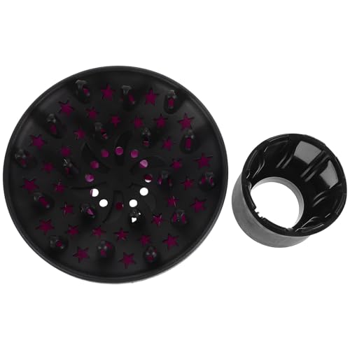 KAJNBN Difusor Plástico y Silicona Resistente a Altas Boquilla Ajustable Secador de Pelo para Adecuado para Secado Rápido y Definidos