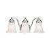 Millennium 333-CH Three Light Vanity, Chrome