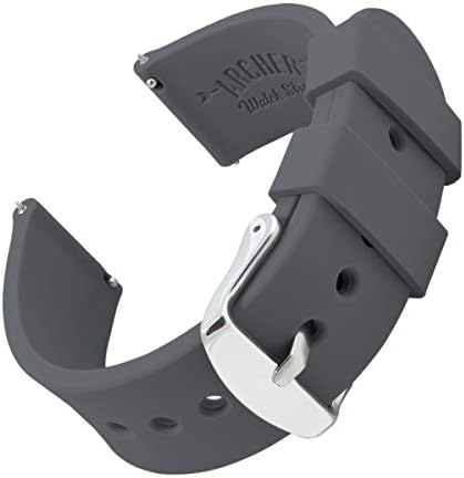 Archer Watch Straps - Soft Silicone Quick Release Watch Bands