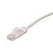 Quest Cat5E Cable, Snagless Molded Boot, Eia568B, White, 2Ft