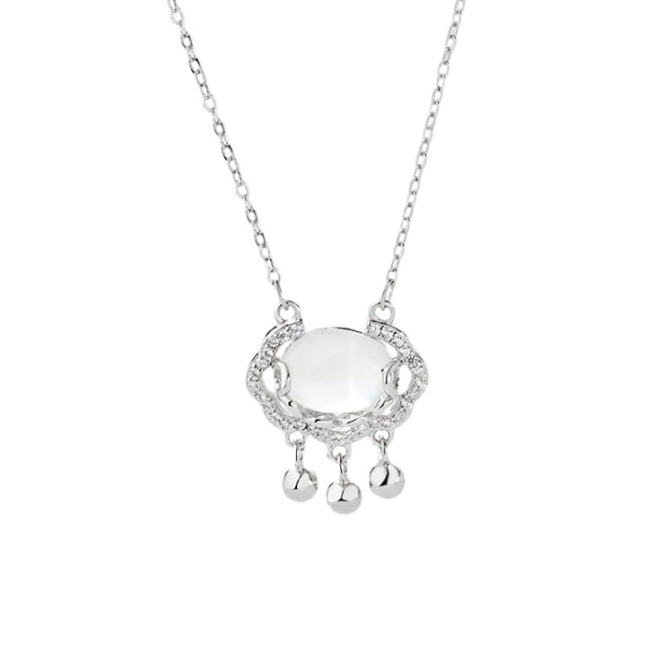 Cadeaux pour femmes et filles : pendentif S925 en jade naturel