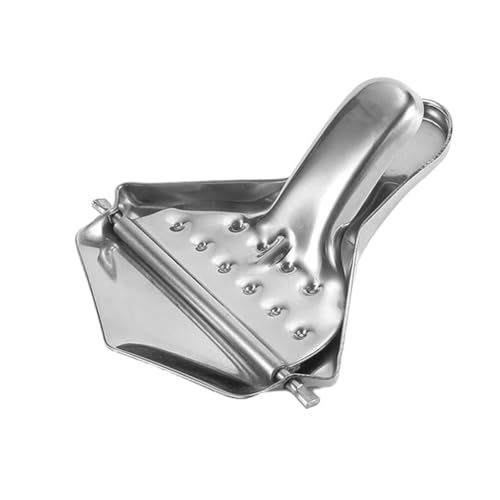 Exprimidor de cuña compacto y portátil, amplia aplicación para cualquier ocasión, fabricado con acero inoxidable, resistente y duradero, como se muestra en la imagen