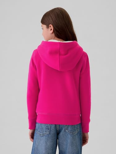 GAP Girls' Logo Hoodie Hooded Full Zip Sweatshirt2