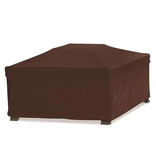 Elemental38-in Brown Square Firepit Cover