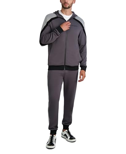 Veste de survêtement à carreaux KARL LAGERFELD l'atout style de vos sorties urbaines