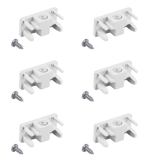 Hiiglxii H Track End Cap Connector, H Track Connector for Single Circuit 3-Wire-1 H Type Track...