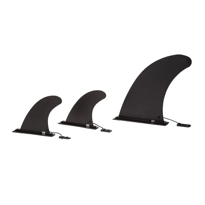 bohally Big SUP Single Fin and Small Side fin Detachable Fin for Longboard, Inflatable Stand up...
