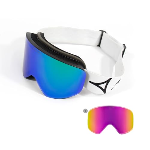 Lunettes de ski design Falcon 2 verres Revo de la NASA pour une protection haut de gamme