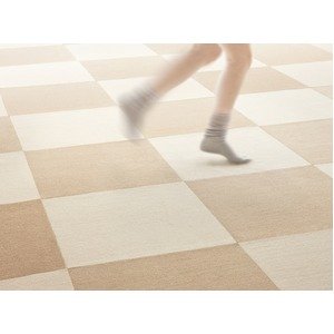 Amazon｜スミノエ ホームタイルカーペット R-5003 ロッカク 43×50cm