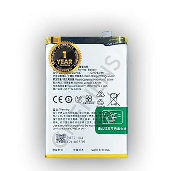 Image of Original BLP837 Battery for Realme 8 Pro - 5000mAh Battery with 1 Year Warranty*****(A0142)