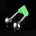 Quweiz 20Pcs Fishing Rod Alarm Bell, Dual Fishing Alarm Fishing Bells for Rods Clip, for All Kinds of Sea Rod (Green)