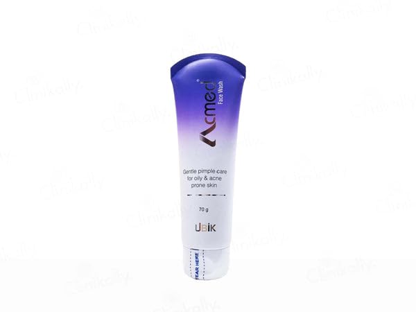 Image of Acmed pimple care for oily and acne prone skin face wash 70gm | pack of 2