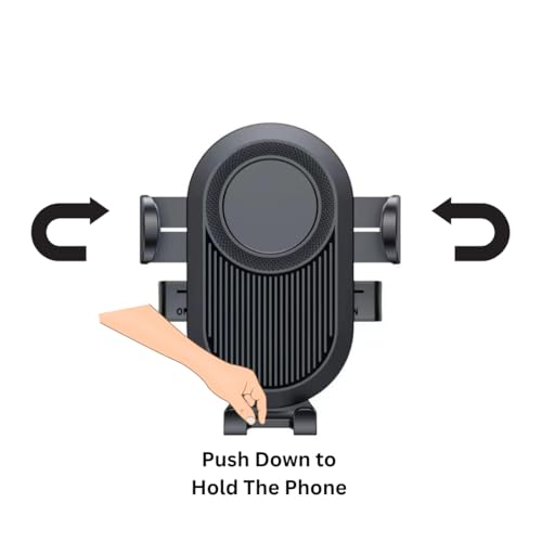 Image of Car Mobile Holder for Car Windshield /Dashboard | Travel Stand for All Smartphone (Orange-Long Neck Holder)