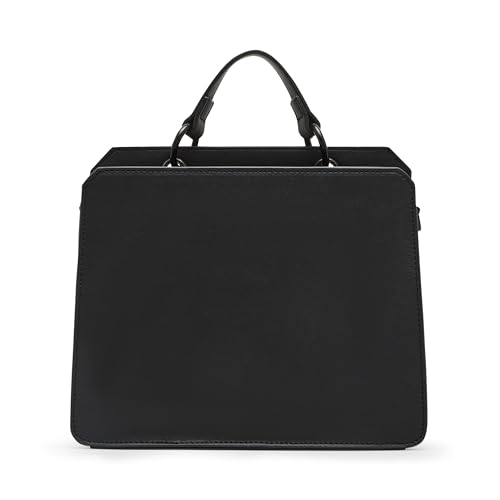 Image of Steve Madden EVELYNF Logo Plaque Top Handle