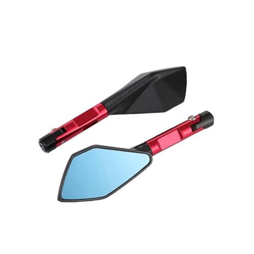 Espejo de amplio alcance transparente para moto con reflector regulable bilateral 6
