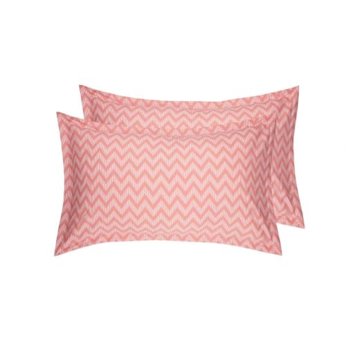 Image of Wakefit 100% Cotton Pillow Cover Set of 2 | 200 TC Soft & Breathable Pillow Cases | Standard Size 18 x 27 Inch | Skin Friendly, Durable & Gentle Machine Washable | Bekky