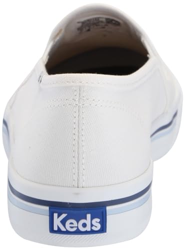 Image of Keds Womens Double Decker Canvas Slip On Sneakers Shoes Casual - Black