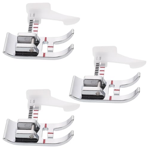 Kit 3 pies prensatelas multifunción para máquina de coser