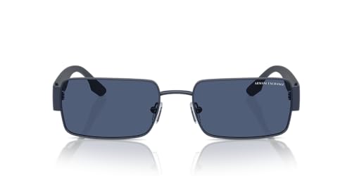 Image of Armani Exchange mens Ax2052s Rectangular Sunglasses