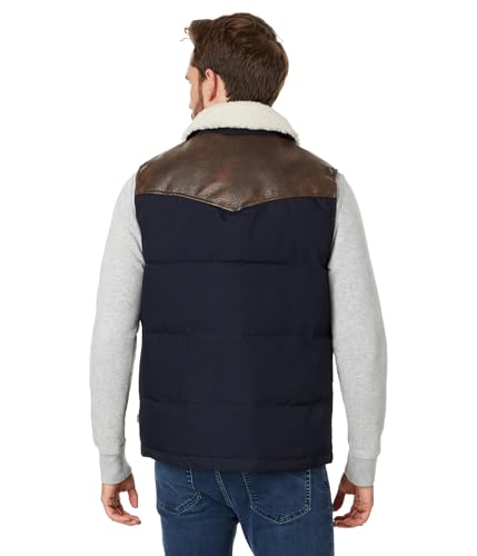 Image of Levi's Men's Levi's Men's Out West Mixed Media Puffer Vest