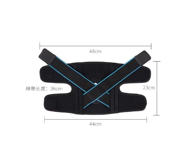 Diving Material Adjustable Knee Pads Silicone Breathable Pressurized Sports Spring Support