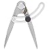 Wing Leather Compass, Stainless Steel Wing Spacing Gauge, 100mm Woodworking Taper Measuring Tool for Metalworking Woodworking Mechanical Marking