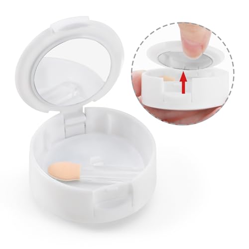 Boobeen 3 Colour Eyeshadow Palette, Highly Pigmented Palette for Make Up, Easily Mixed Powders with Mirror, Party Makeup to Brighten Eyes Area - Image 5