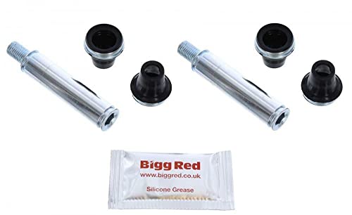 Bigg Red - Brake Caliper Slider Bolt Guide Kit - Compatible with, Front Left & Right