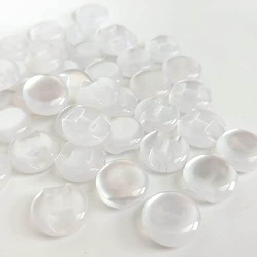 Glänzende Katzenaugen-Knöpfe – 50 Stück, 12 Mm, Kunstharz, Für Kinderkleidung & Basteln