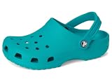 Crocs, Unisex, Classic Clogs (Toddler), Turbo Teal, 10, Medium