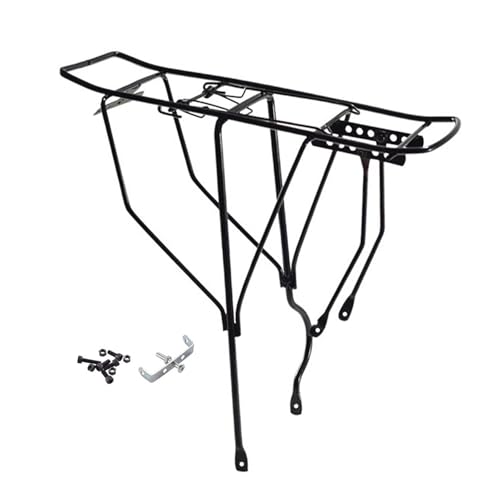 YIJU Rear Bike Rack Back Seat Easy Installation Heavy Duty Bracket Pannier Rack for Commuting Travel 26 inch Bikes Riding Cycling, Small Hole