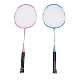 [Ensemble complet] Cet ensemble de raquettes de badminton comprend 2 raquettes, 3 volants et un sac de transport pratique.Idéal pour les entraînements en plein air, les compétitions et les jeux occasionnels, cet ensemble tout compris s'adresse aux joueurs de niveaux, ce qui en fait un choix parfait pour les amateurs de sport.