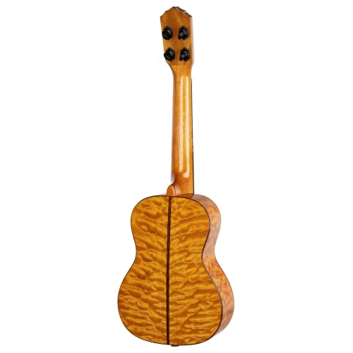Ukulélé Concert électro-acoustique Ortega Guitars – Série Elite – housse incluse – Solid Quilted Maple (RUET-QMA) - Les Beatles, Paul McCartney, John Lennon, RIngo Starr, George Harrison Ukulélé Concert électro-acoustique Ortega Guitars - Série Elite - housse incluse - Solid Quilted Maple (RUET-QMA) – Image 8