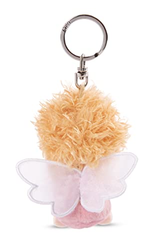 NICI Schlüsselanhänger Schutzengel „Bin immer bei dir“, Glücksbringer Engel I Schutzengel mit Herz I Engel Schlüsselanhänger für Schlüsselband, Schlüsselbund & Schlüsselkette I 34554, 7 cm
