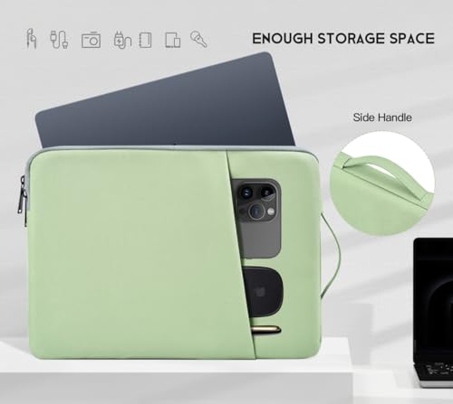 Funda impermeable para portátil 17.3 acolchada y resistente con asa superior 6