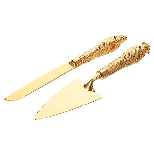 Cabilock 1Set Cake Cutter Spatula Cake Cutting Tool for Weddings Home and Bakeries Easy to Clean Portable Dessert Serving Utensils for Pastries Cookies