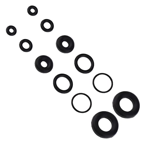 Flameer Rubber O-Ring Kit for Aribrush Gun, Black, 20 Pieces - AC100