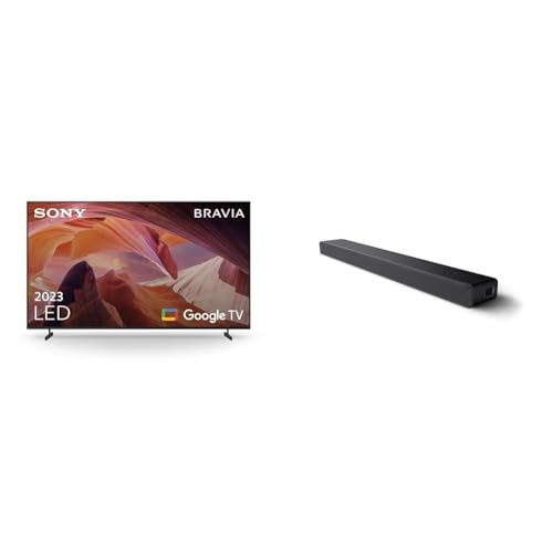 Sony BRAVIA | KD-85X80L | LED | 4K HDR | Google TV HT-A3000 3.1-Kanal Dolby Atmos Soundbar, Schwarz